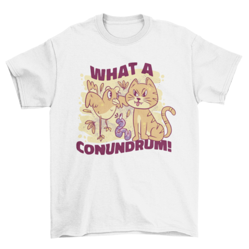 Funny animal quote t-shirt design